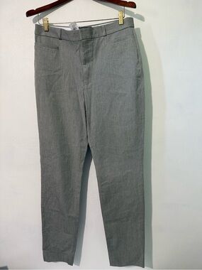 Banana Republic High Rise  Sloan Gray Dress Pants 12  Tall new with tag